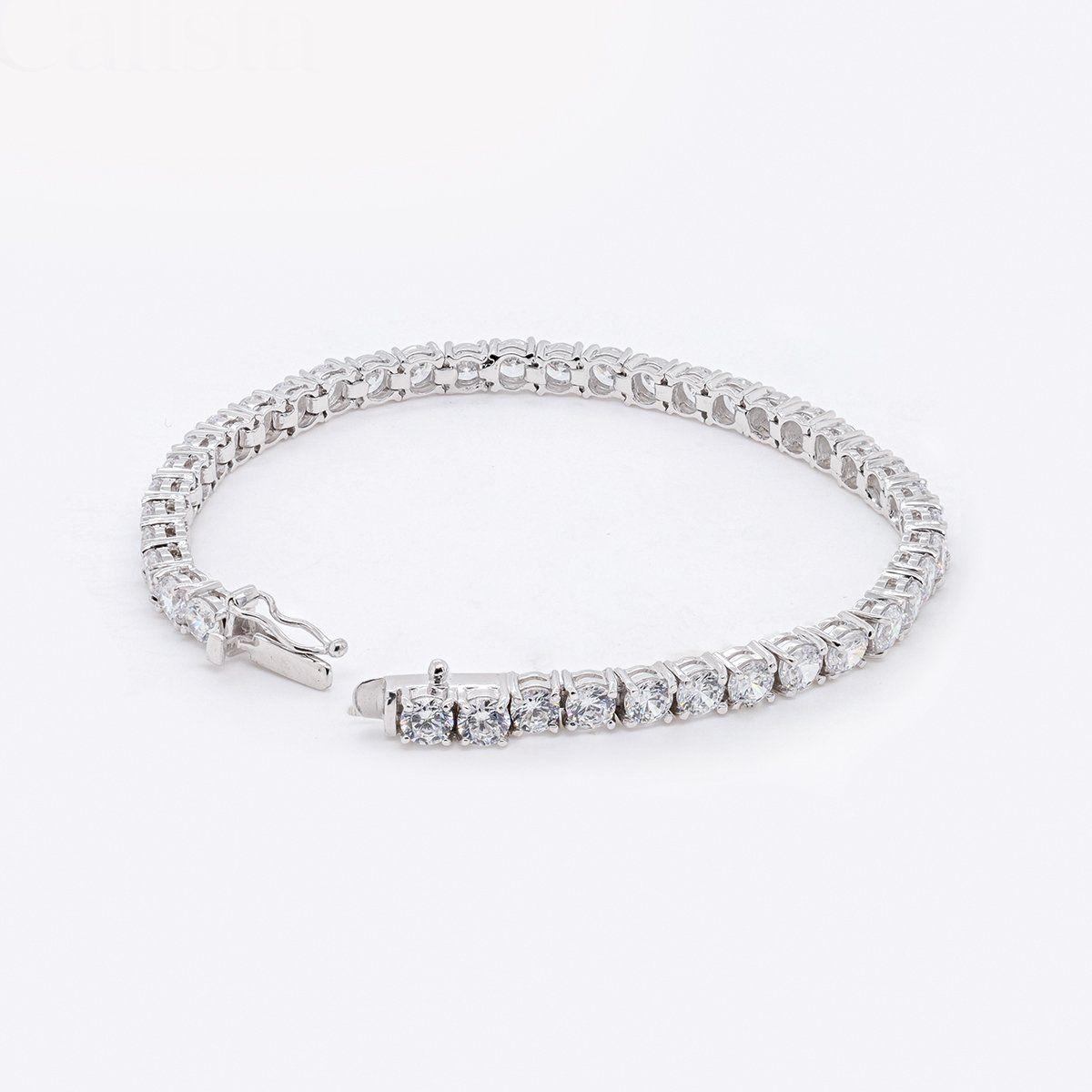 Lắc Tay Vàng K14WG đính CZ Calista AEBL05351