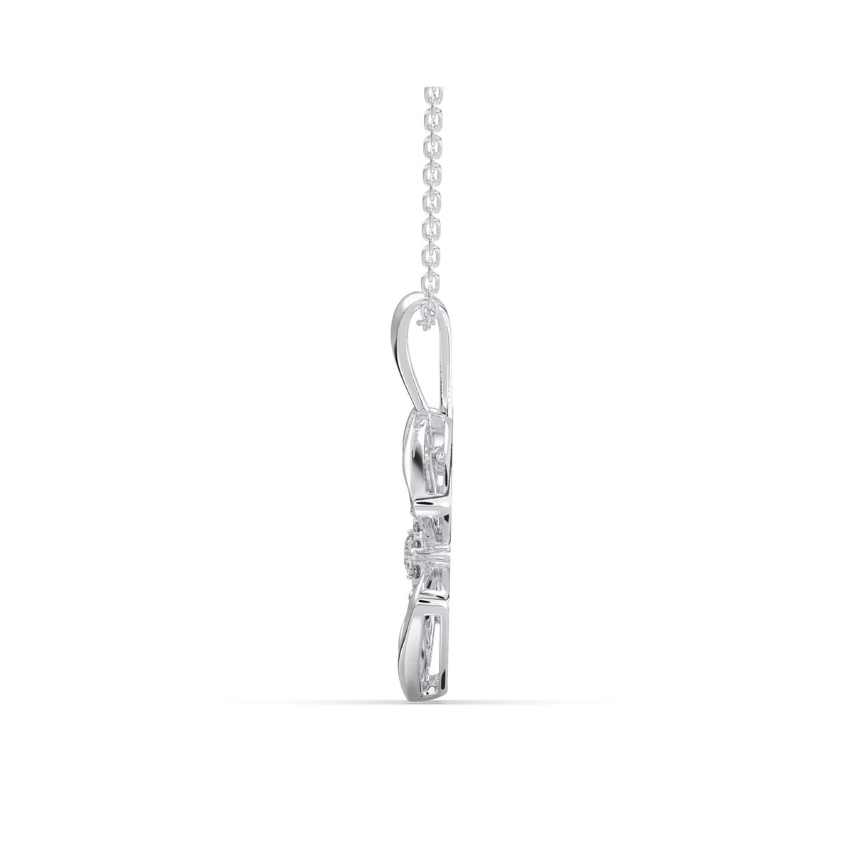 Mặt Dây Vàng K14WG đính CZ Calista AEPD00200