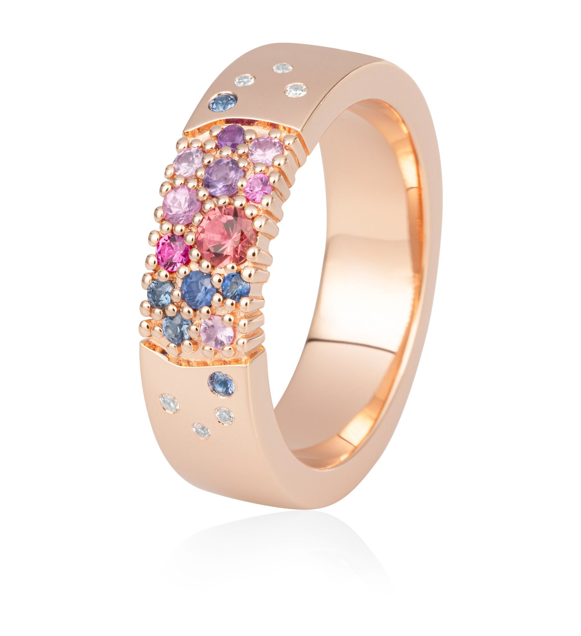 Nhẫn cưới Vàng 10K/14K/18K/Bạch kim PT900 Calista Couture 2 06077_mix_Couture2