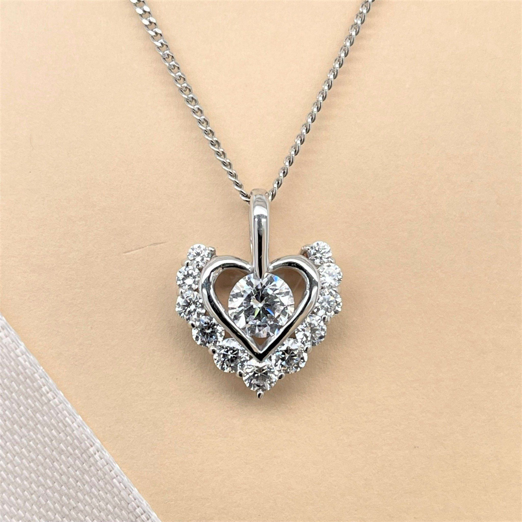 Mặt Dây Vàng K14WG đính CZ Calista EPD70045