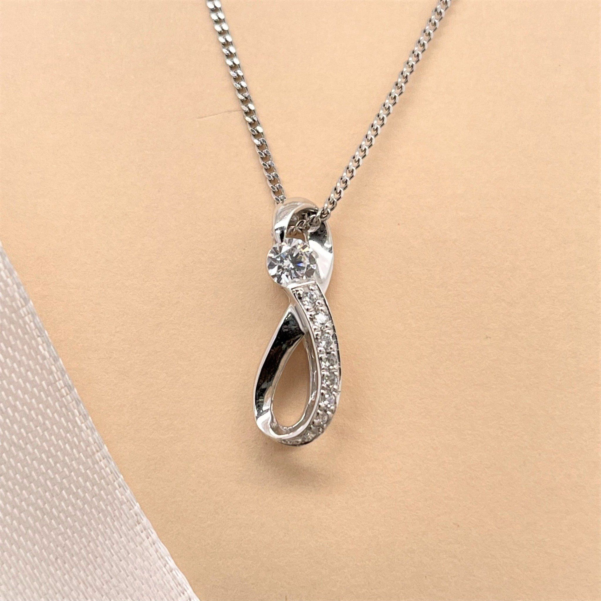Mặt Dây Vàng K14WG đính CZ Calista EPD70138