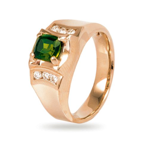 Nhẫn Vàng K14YG đính Tourmaline Calista IDRG08913