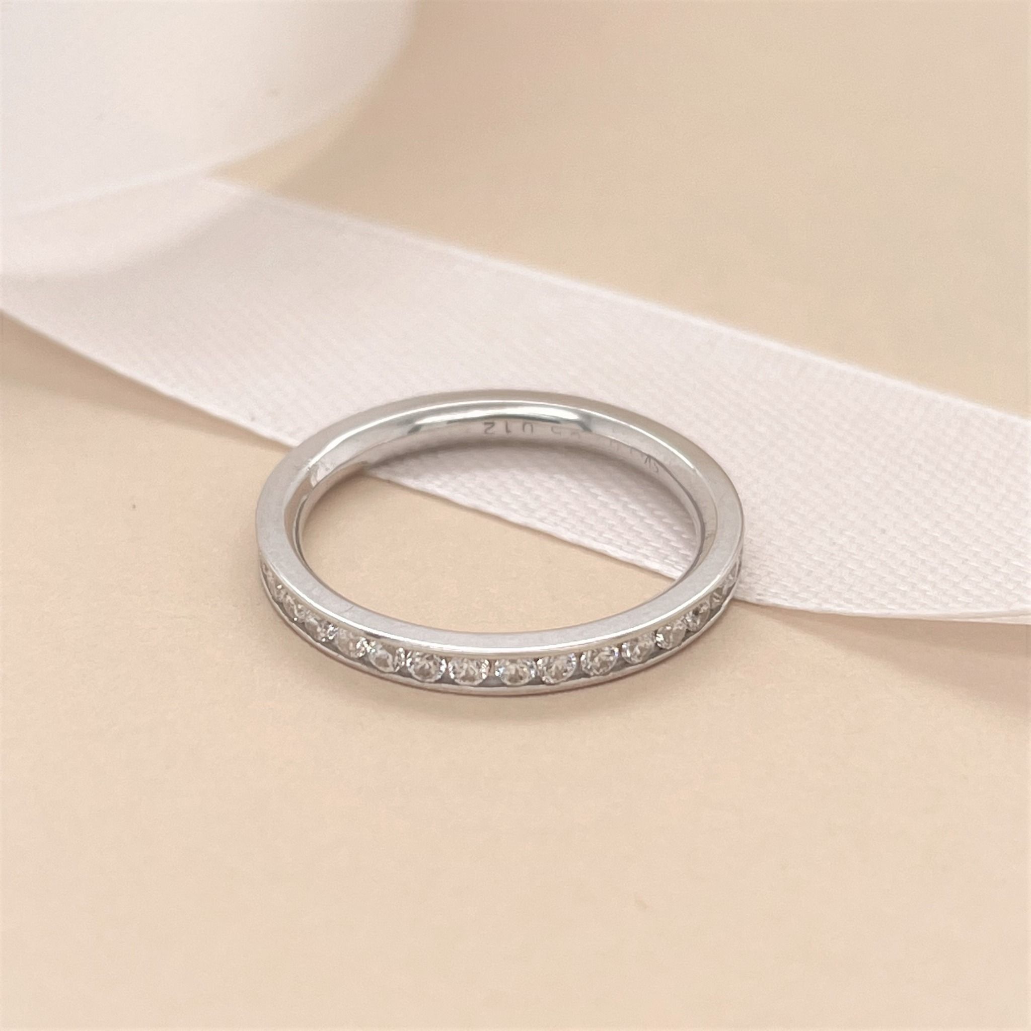Nhẫn Bạc SV925 đính CZ Calista LJRG03657