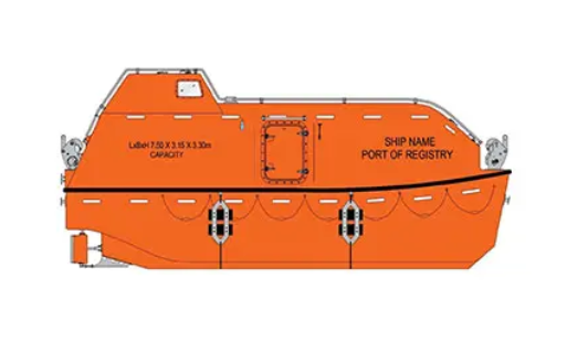 VIKING Norsafe JYN-75 MKI, conventional (68 persons)
