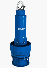 Submersible mixed flow column pump type ABS AFLX