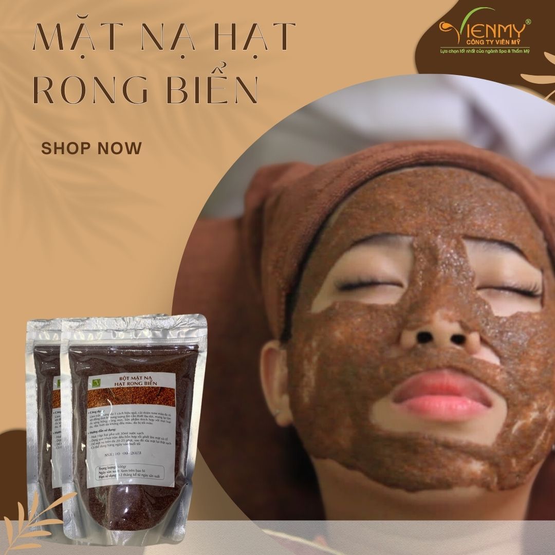 Mặt Nạ Hạt Rong Biển