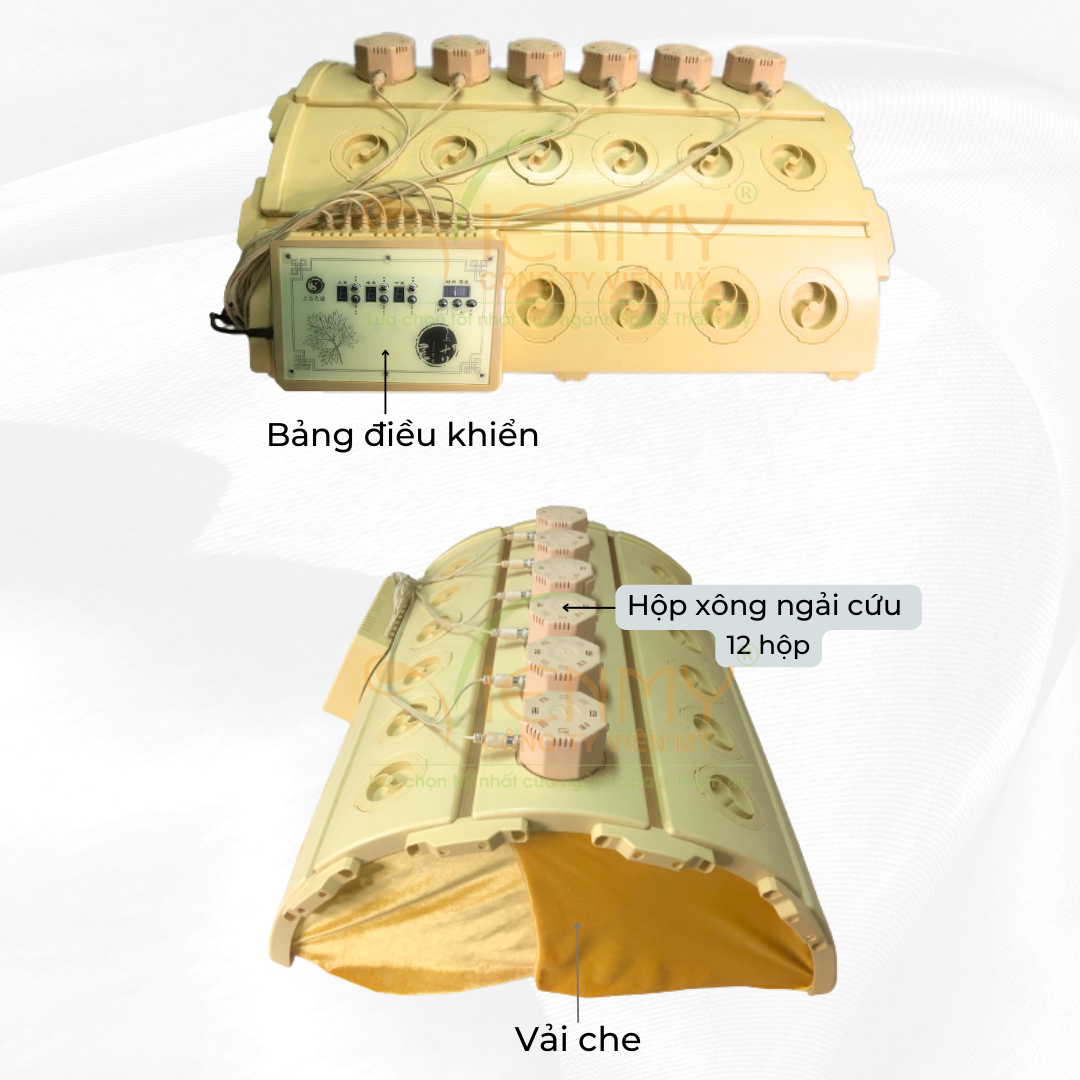 Vòm xông ngải cứu nhiệt hồng quang TXN-NA002