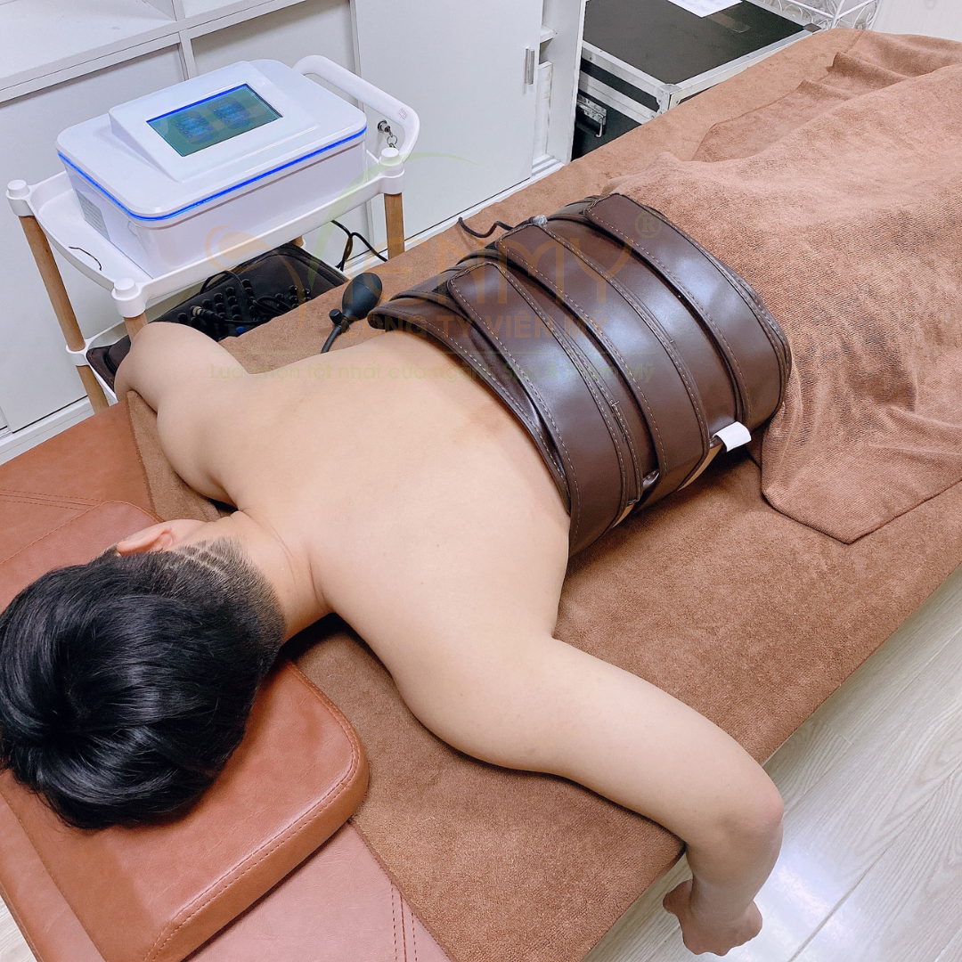 Đai massage xung nhiệt giảm béo ZENTEK