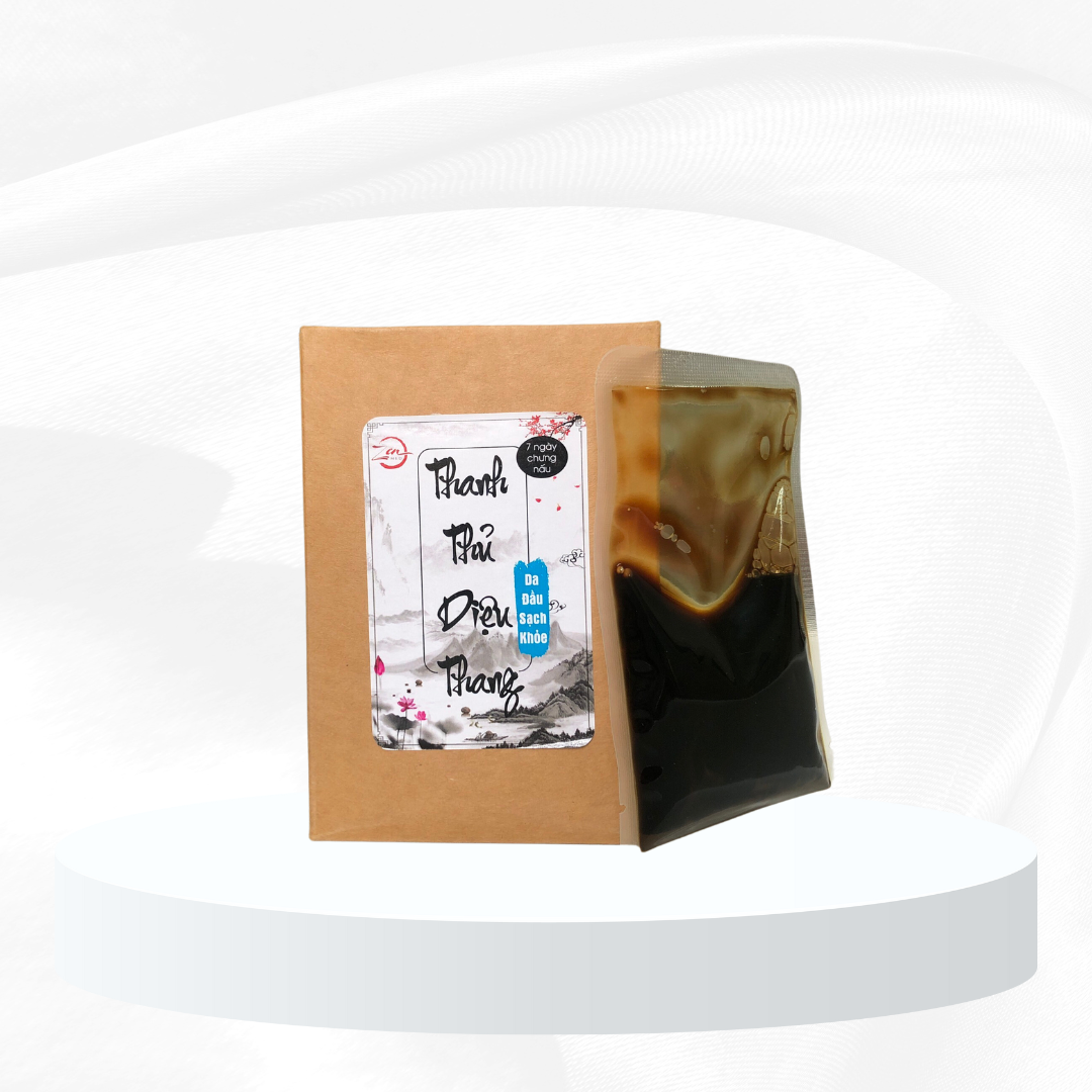 Chiết xuất thảo dược 7 ngày trị nấm ngứa da đầu Thanh Thủ Diệu Thang
