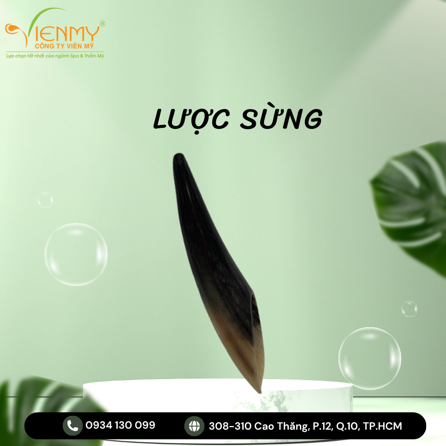 Bộ lược sừng massage đầu