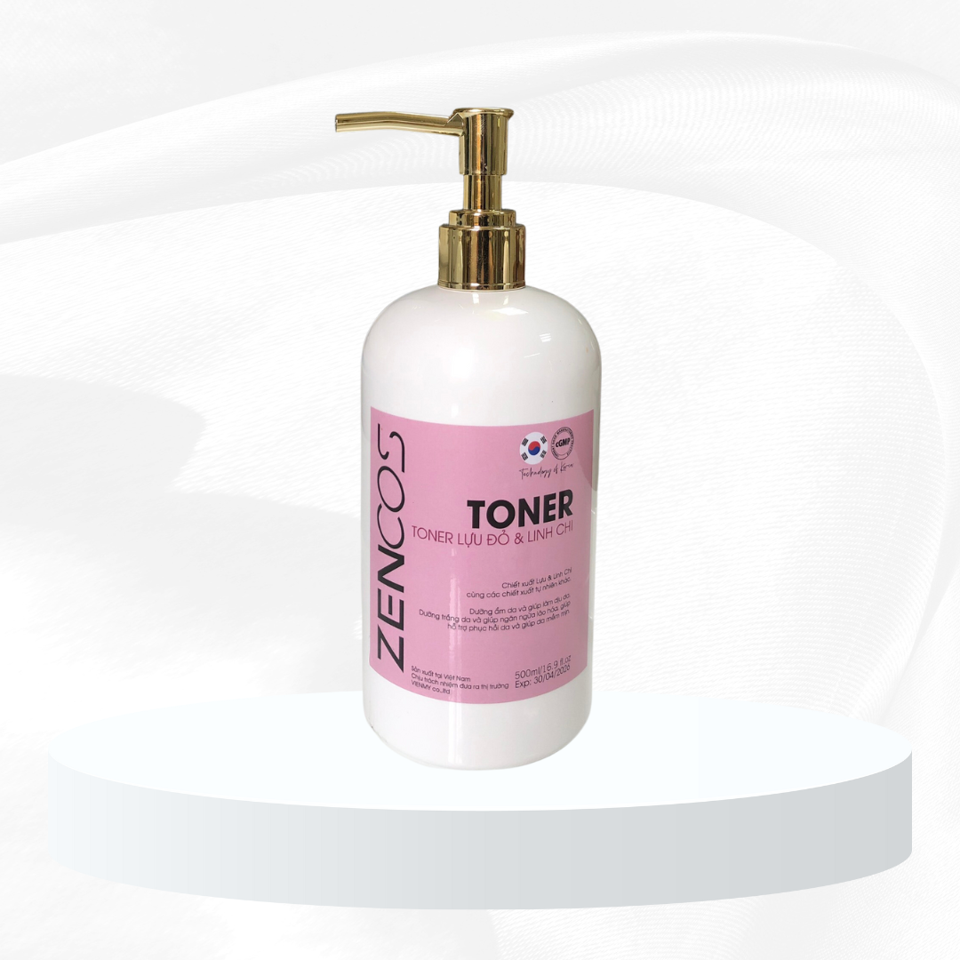 Toner Lựu Đỏ + Linh Chi - ZENCOS