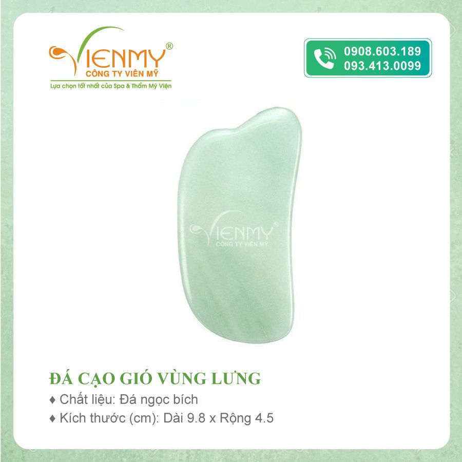 Bộ đá ngọc bích cạo gió massage
