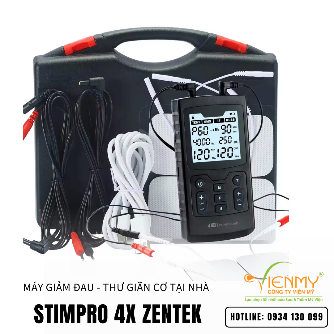 Máy giảm đau, thư giãn cơ tại nhà StimPro 4X ZENTEK