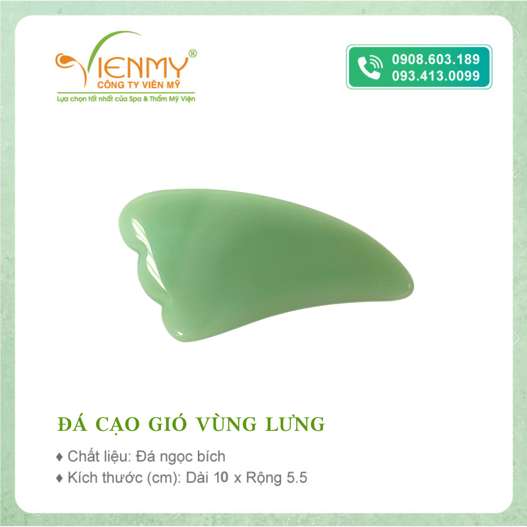 Bộ đá ngọc bích cạo gió massage
