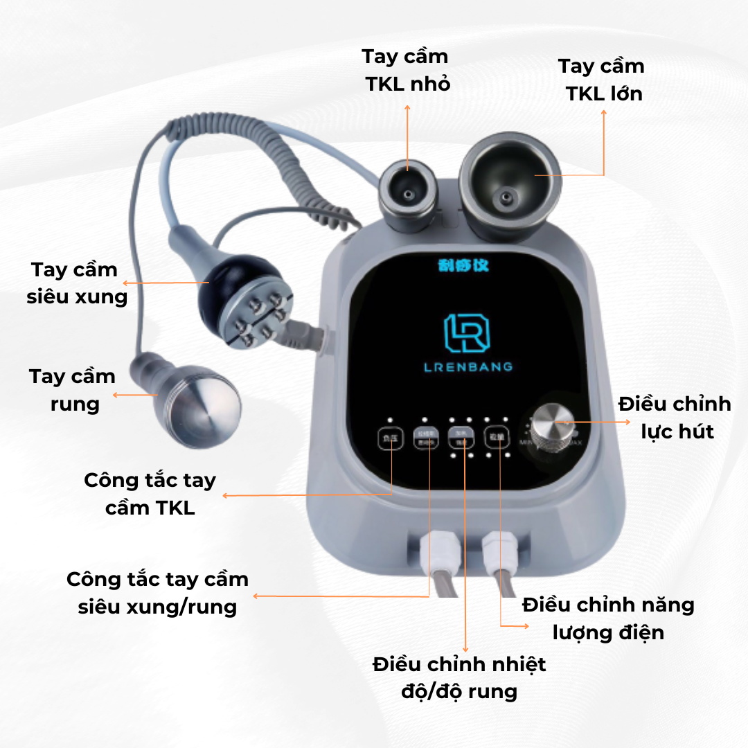 Máy thông kinh lạc/giác hơi để bàn TKL-204