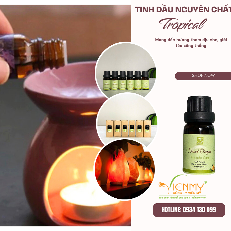 Tinh Dầu Nguyên Chất Tropical 10ml (Cam Ngọt)