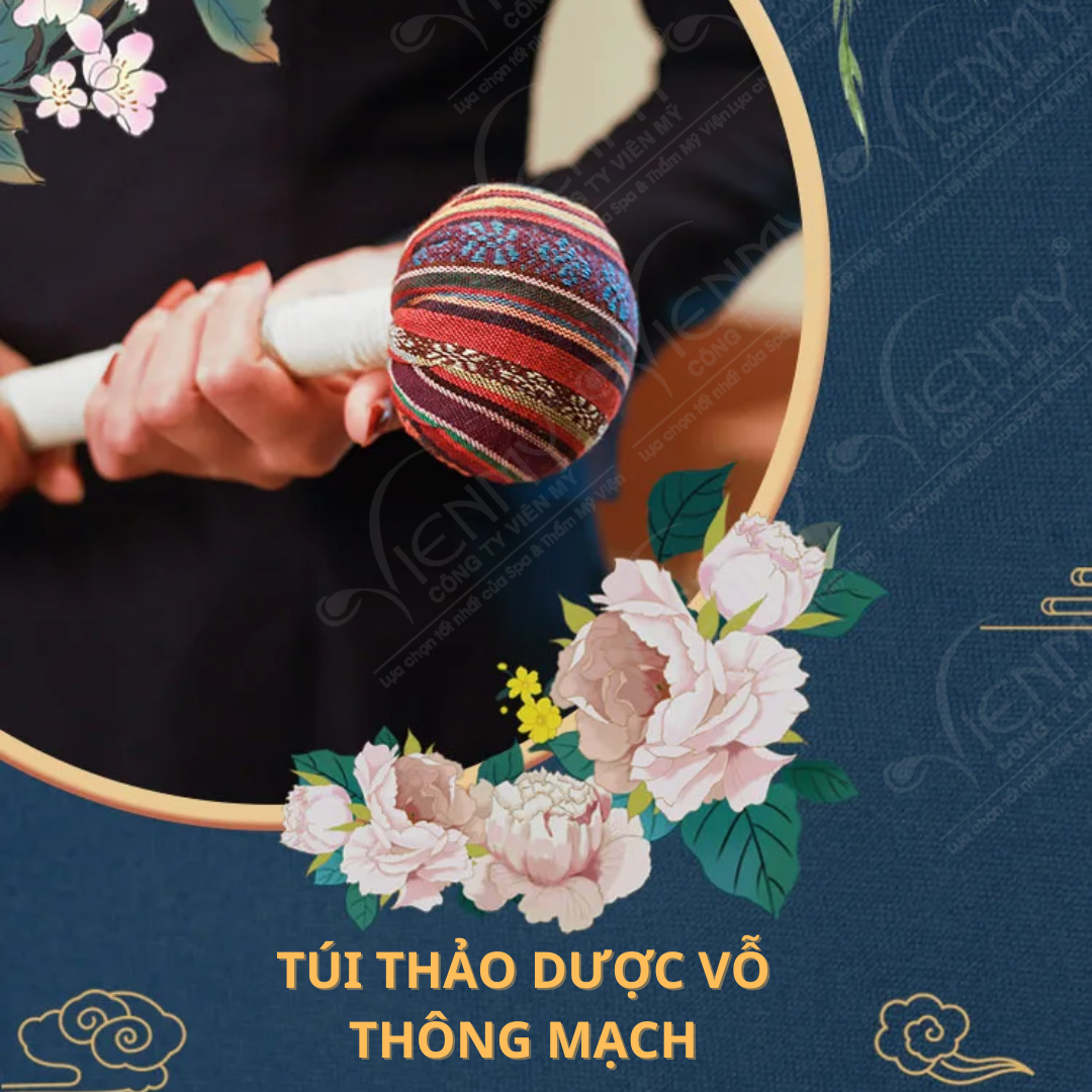 Túi thảo dược vỗ thông mạch TTD-004