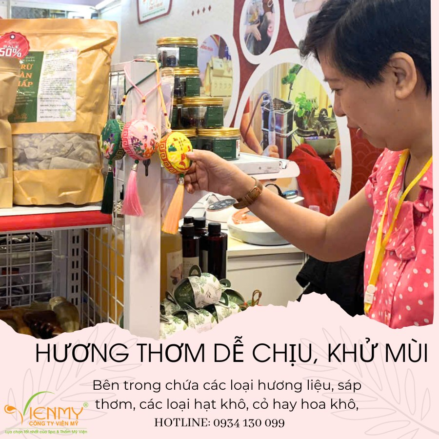 Túi thơm vải gấm TT02