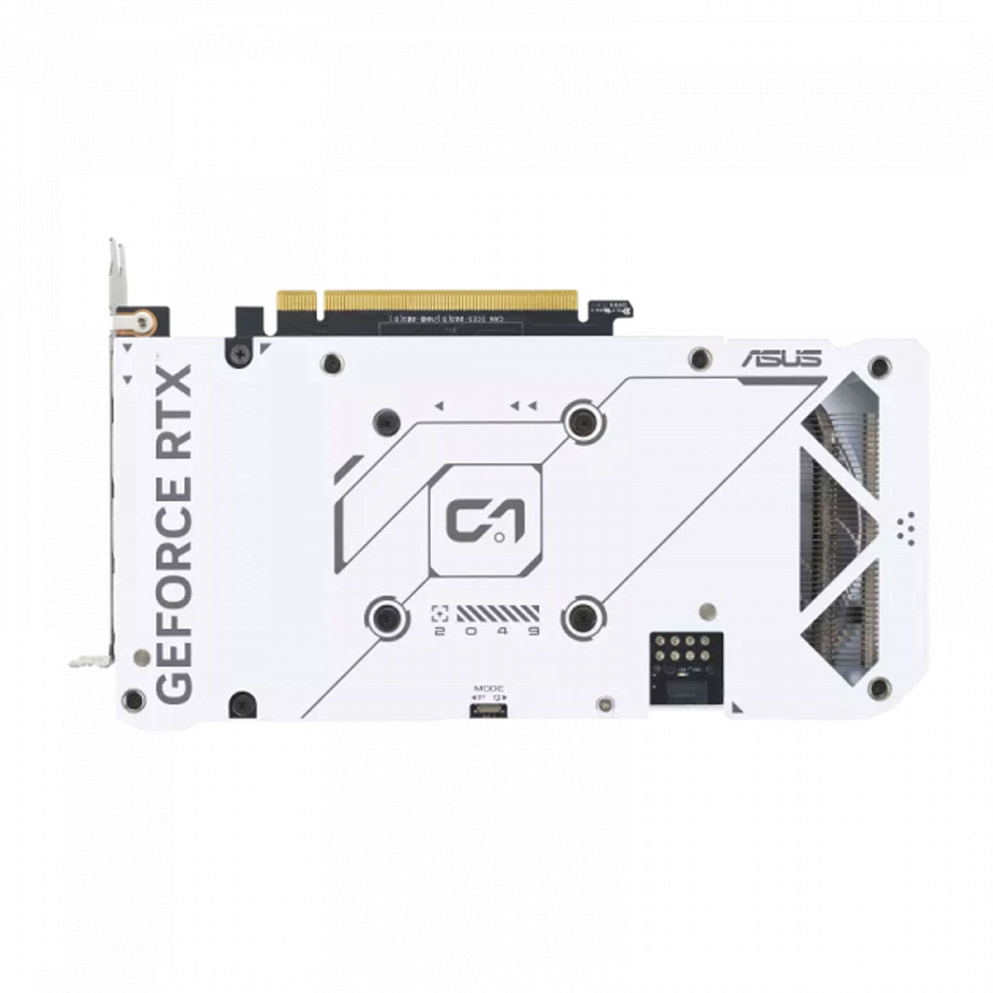 Card màn hình VGA ASUS Dual GeForce RTX 4060 White OC Edition 8GB GDDR6 (DUAL-RTX4060-O8G-WHITE)