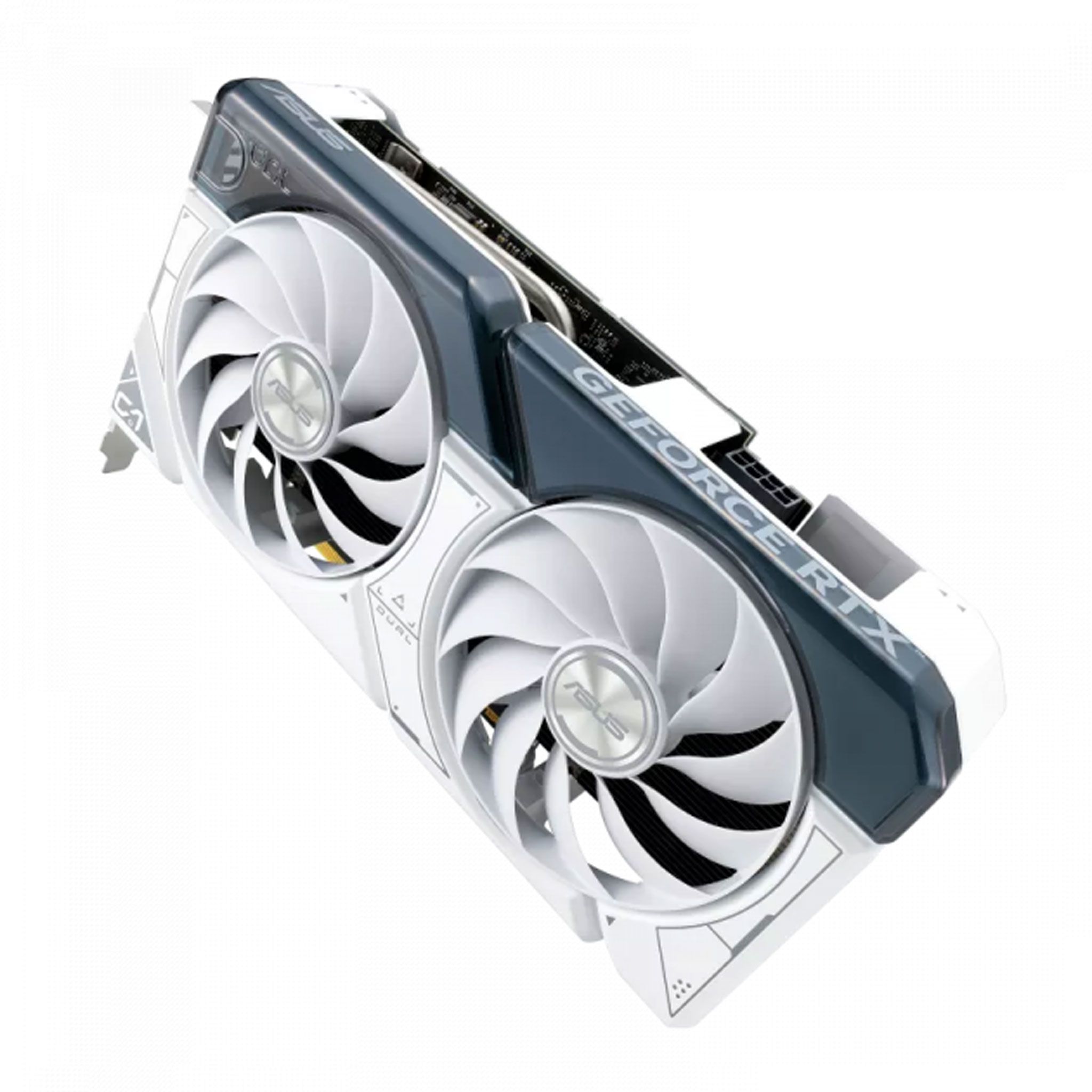 Card màn hình VGA ASUS Dual GeForce RTX 4060 White OC Edition 8GB GDDR6 (DUAL-RTX4060-O8G-WHITE)