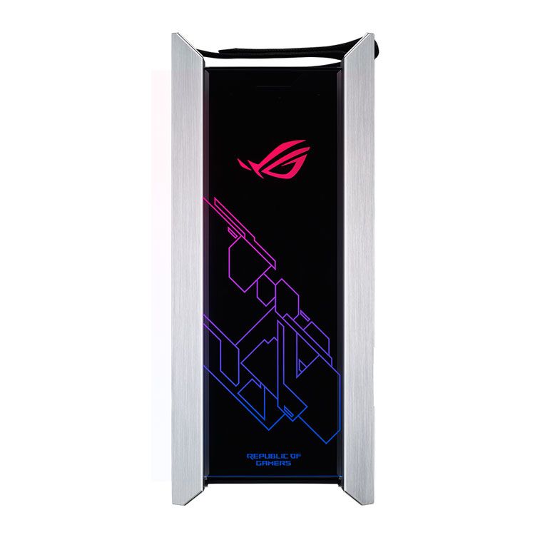 Thùng máy Case Asus ROG Strix Helios GX601 | White, Mid tower, Kèm 4 fan