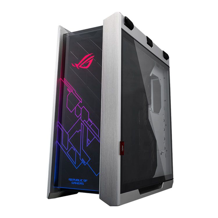 Thùng máy Case Asus ROG Strix Helios GX601 | White, Mid tower, Kèm 4 fan