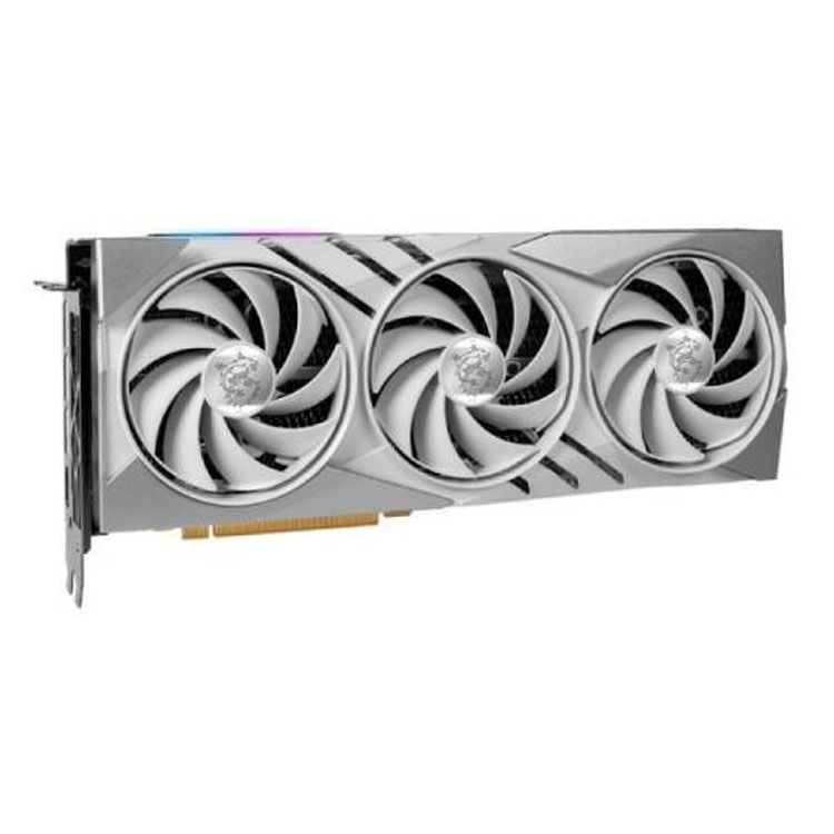 Card màn hình VGA MSI GeForce RTX 4070 SUPER 12G X SLIM WHITE NVIDIA 12 GB GDDR6X