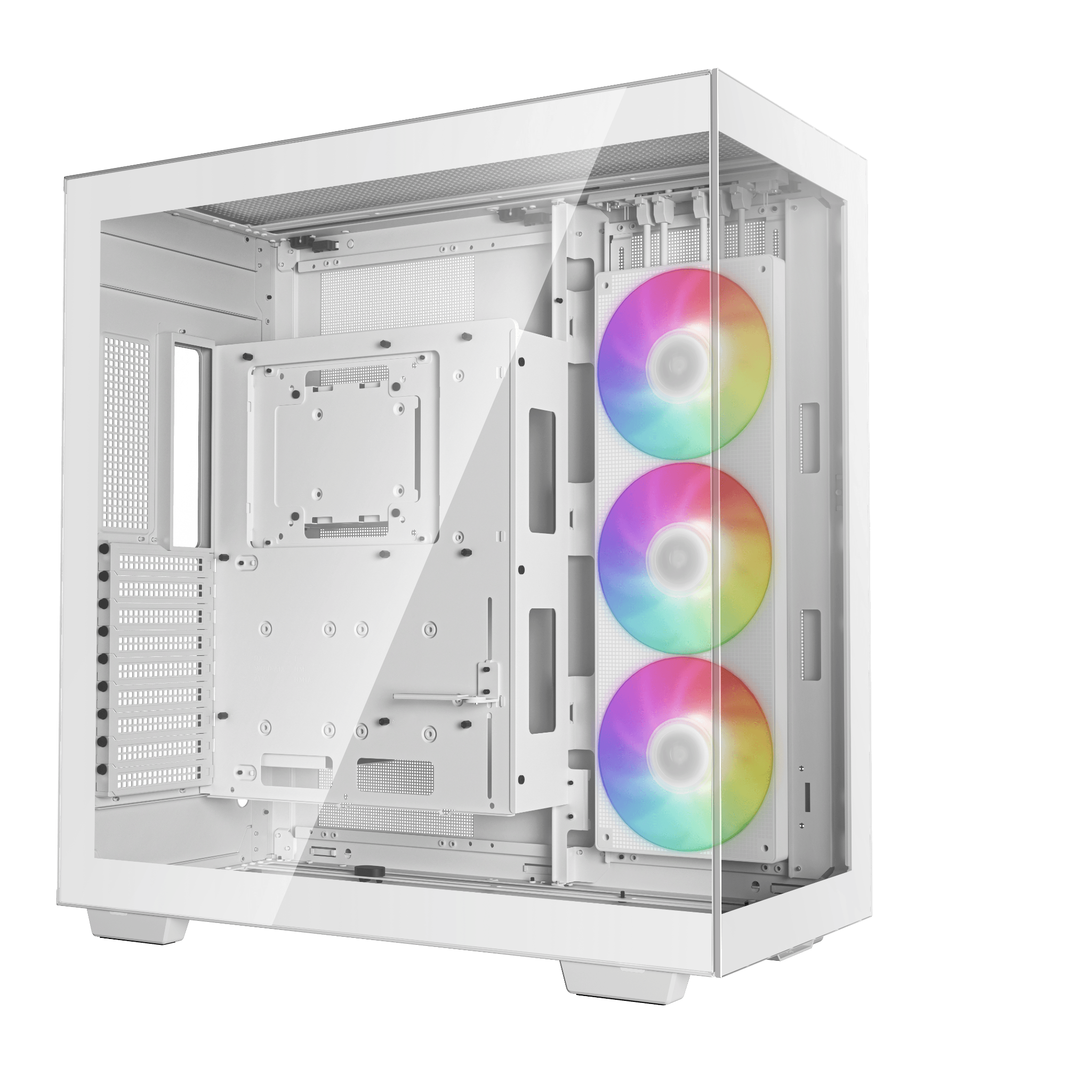 Thùng máy Case Deepcool CH780 WH - Trắng | E-ATX, sẵn 3 fan ARGB 140