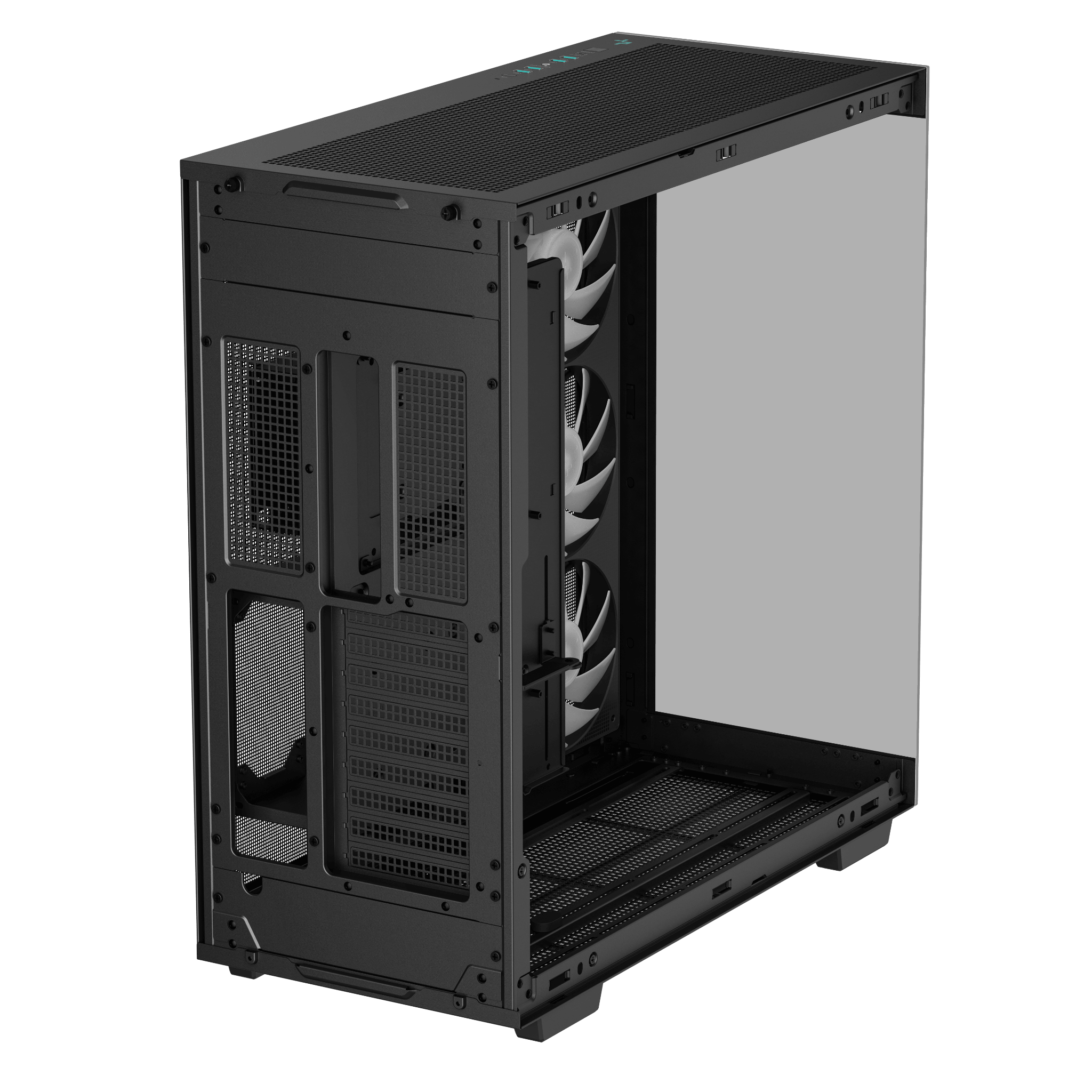 Thùng máy Case Deepcool CH780 - Đen | E-ATX, sẵn 3 fan ARGB 140