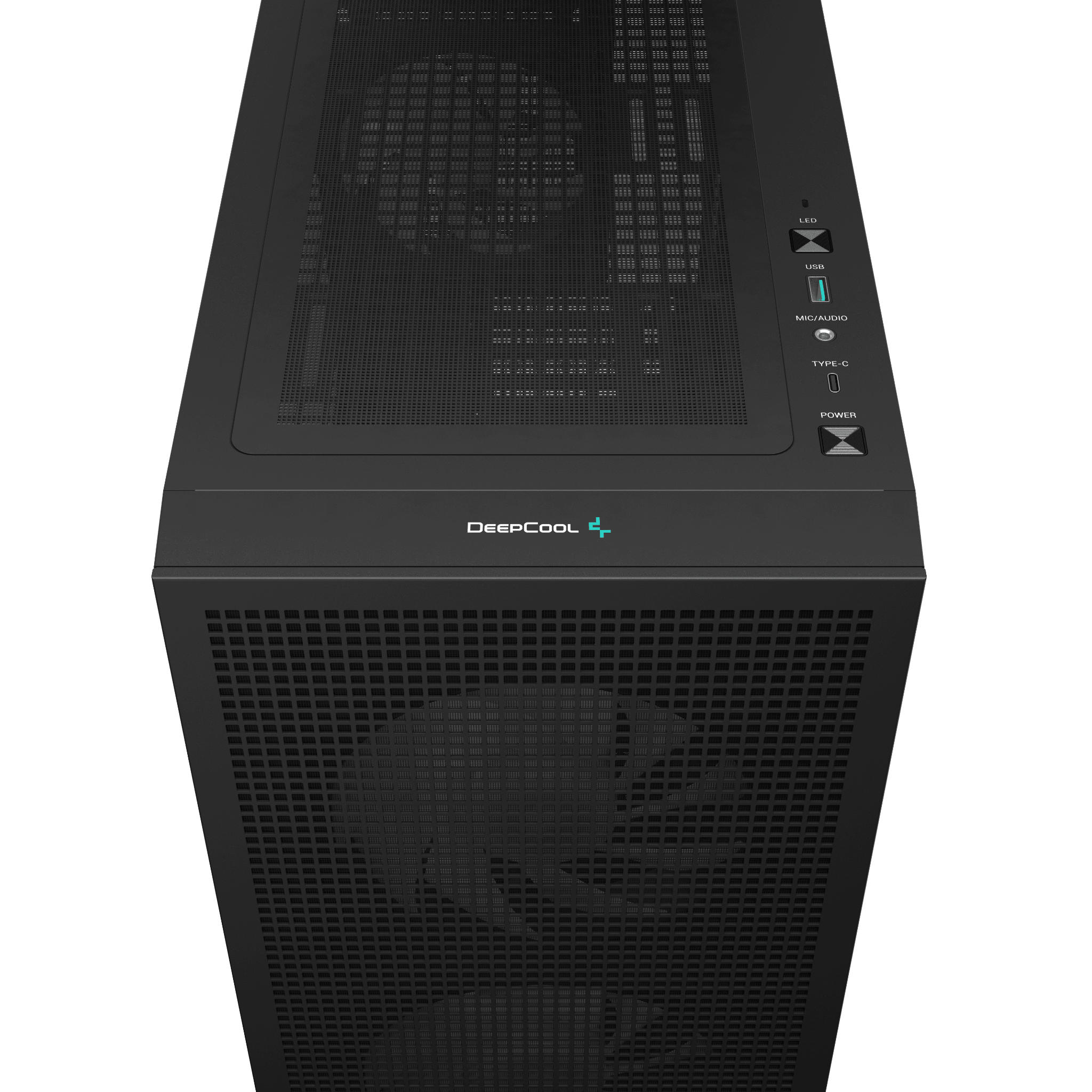 Thùng máy Case Deepcool CH360 Digital - Đen | Kèm sẵn 3 fan ARGB