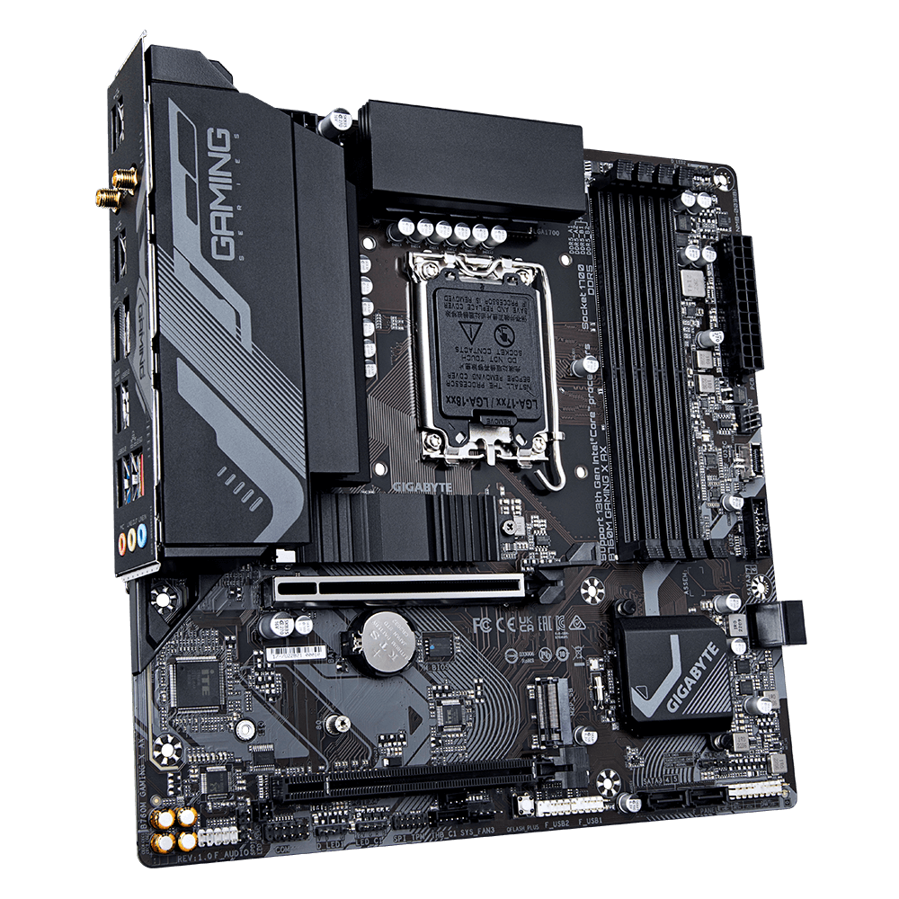 Mainboard Gigabyte B760M GAMING X AX (rev. 1.x) | Intel B760, Socket 1700, Micro ATX, 4 khe DDR5