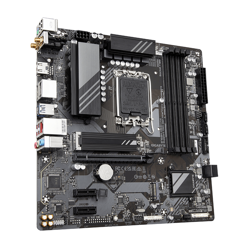 Mainboard Gigabyte B760M DS3H AX (rev. 1.x) | Intel B760, Socket 1700, Micro ATX, 4 khe DDR5