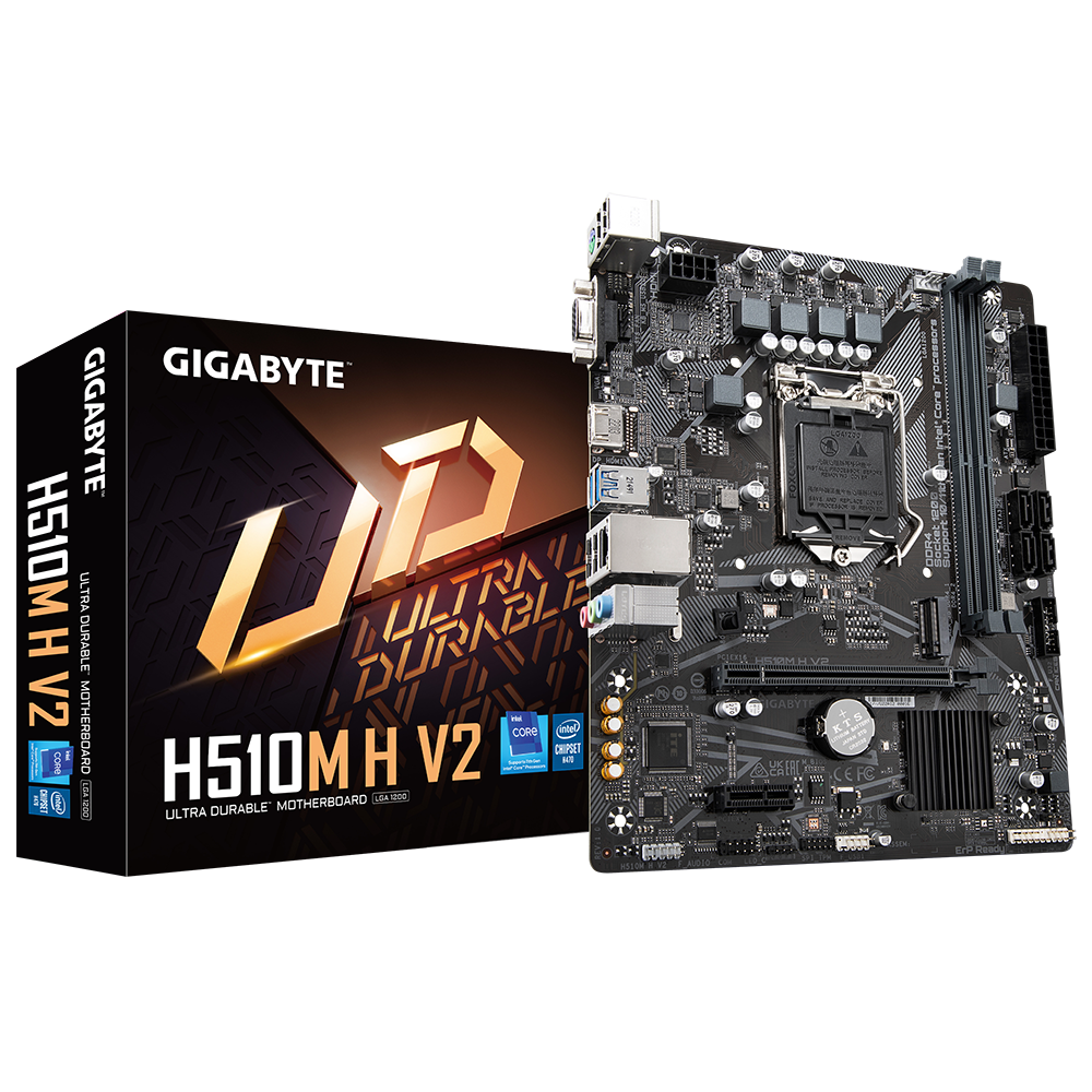 Mainboard Gigabyte H510M H V2 | Intel H470, Socket 1200, Micro ATX, 2 khe DDR4