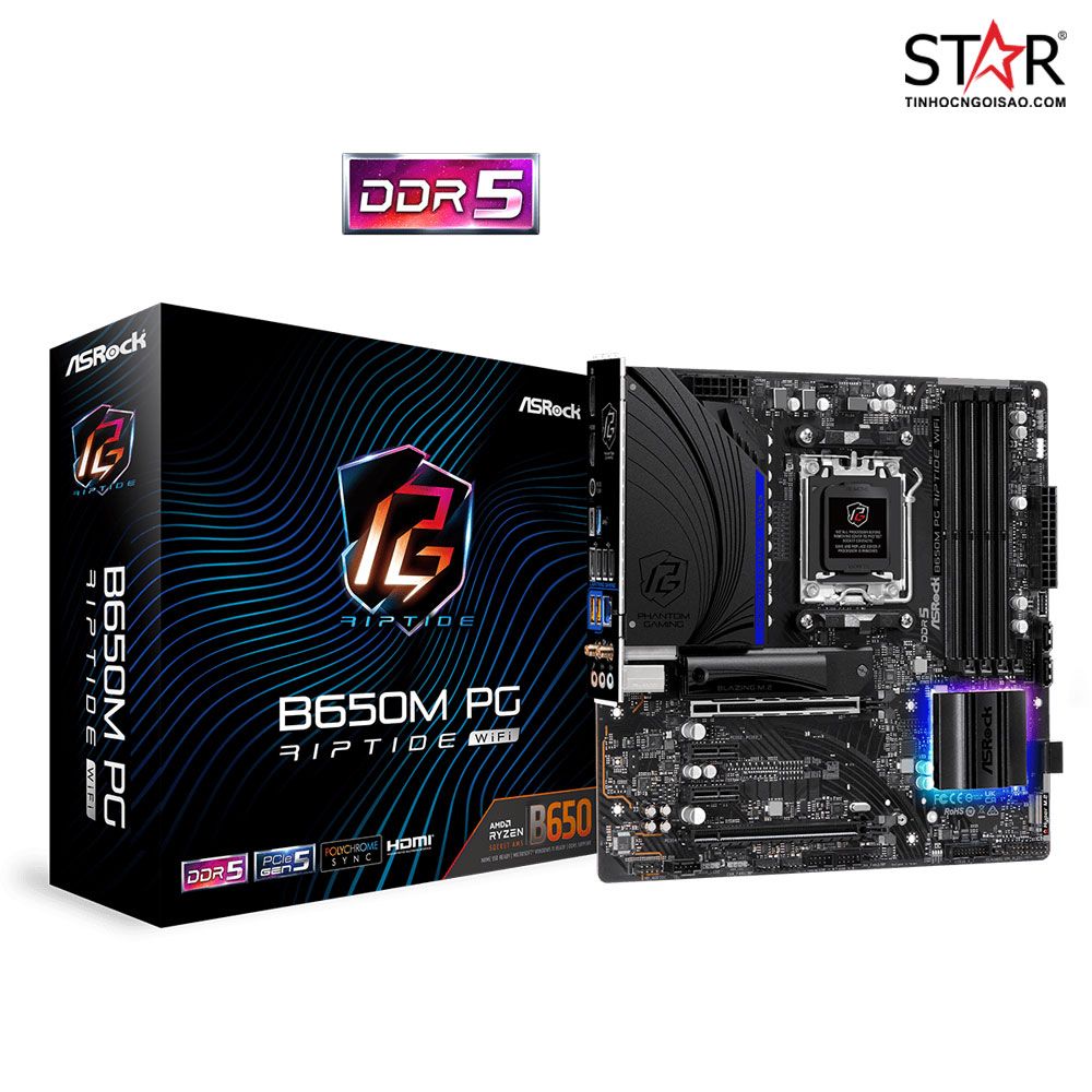 Mainboard Asrock B650M PG RIPTIDE Wifi