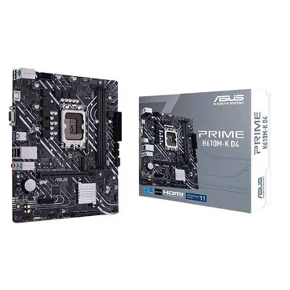 Mainboard Asus Prime H610M-K D4-SI | Không Hộp