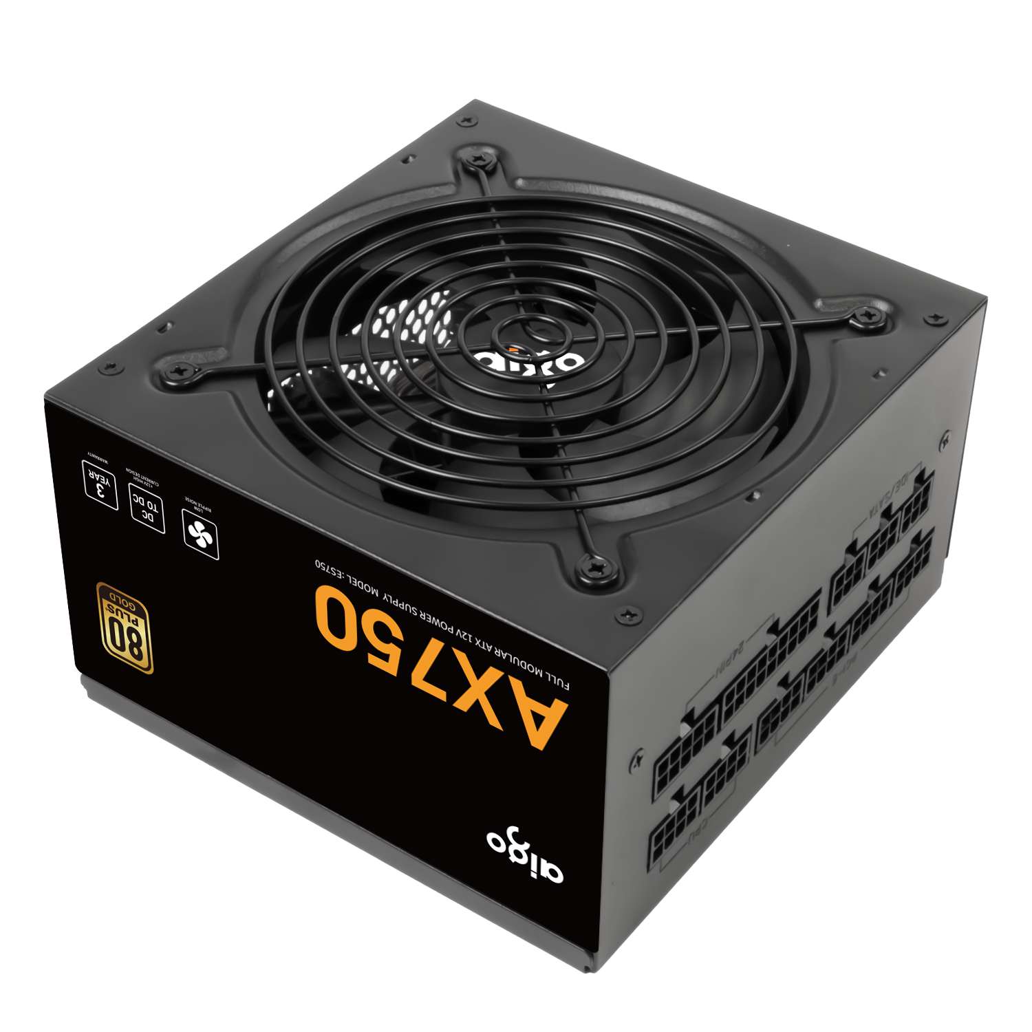 Nguồn Aigo AX750 750W | Gold, Full Modular