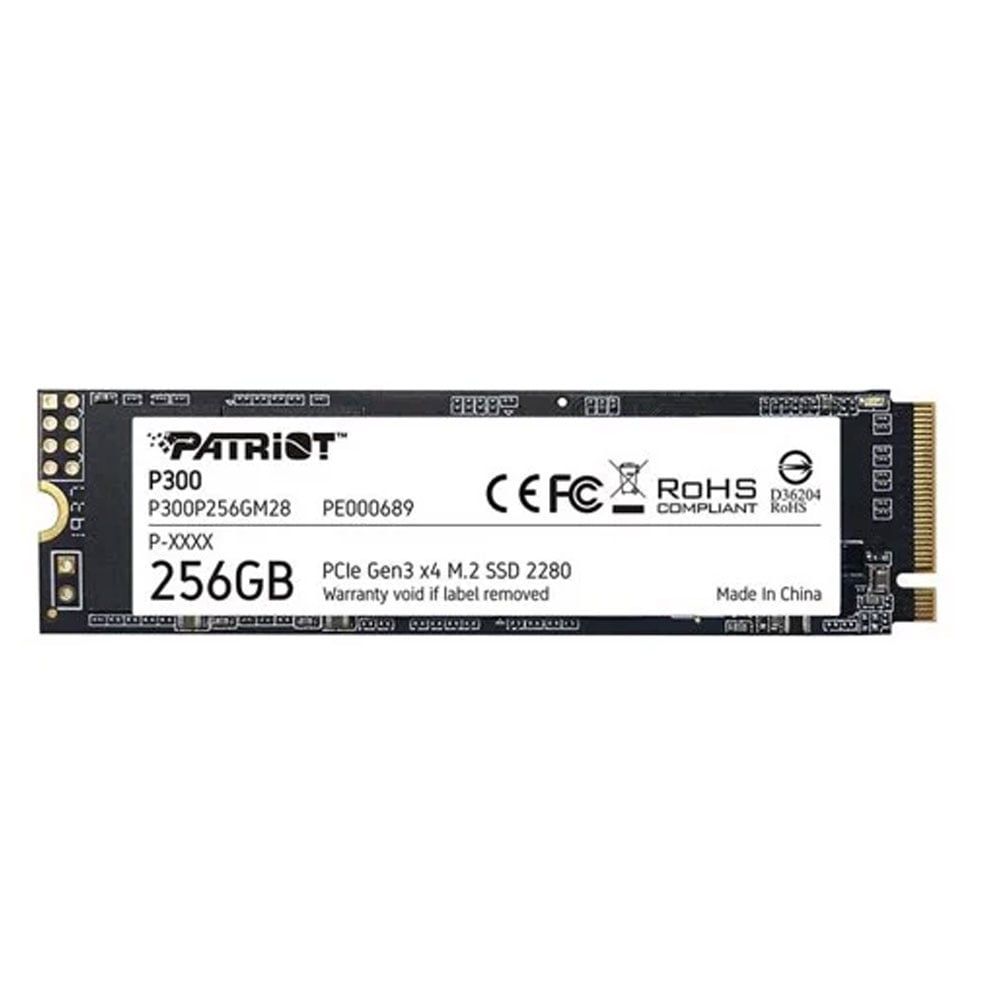 Ổ Cứng SSD 256G Patriot P300 | PCIe Gen3, M.2 NVMe, P300P256GM28