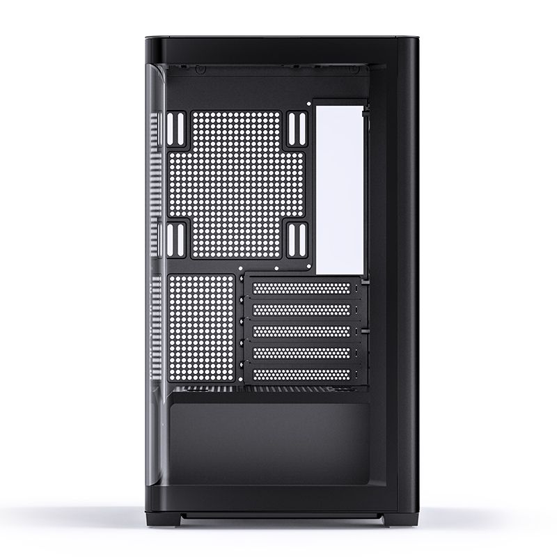 Thùng máy Case Jonsbo D300 - Black | Micro-ATX, kính cong