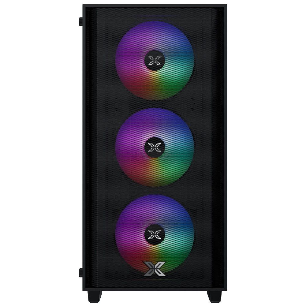 Thùng máy Case XIGMATEK NYX Air II 3F - Đen, kèm 3 fan RGB (EN41952)