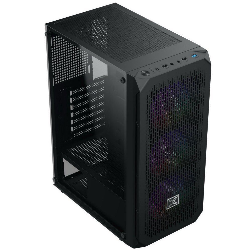 Thùng máy Case XIGMATEK Sky 3F - Đen, Kèm 3 fan RGB (EN42157)