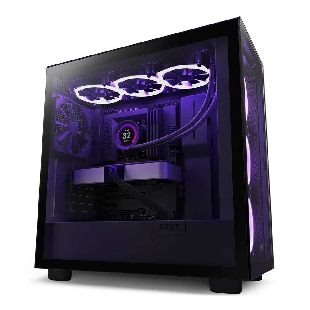 Thùng máy case NZXT H7 Elite RGB Black