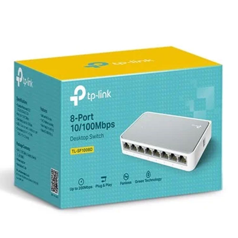 Switch 8 Port TP-Link 10/100M TL-SF1008D Chính Hãng