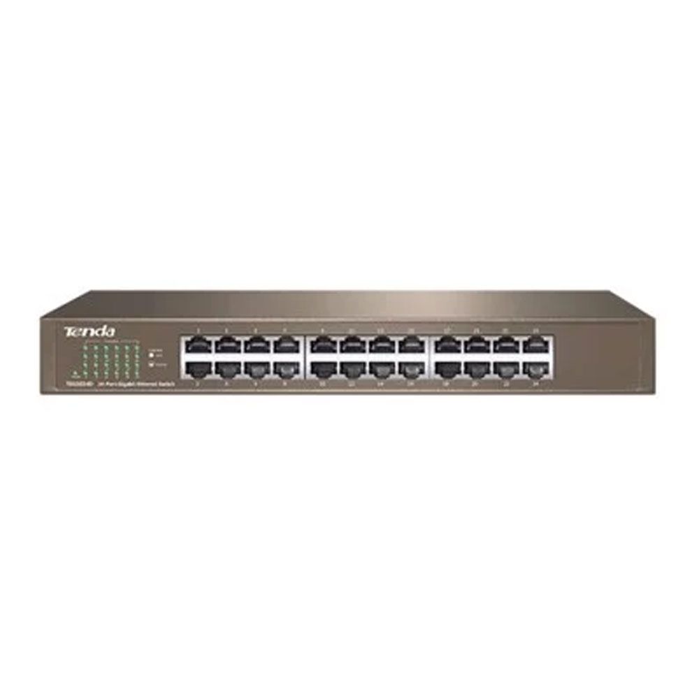 Switch 24 Port 1G Tenda TEG1024D (Vỏ Thép 13 inch)