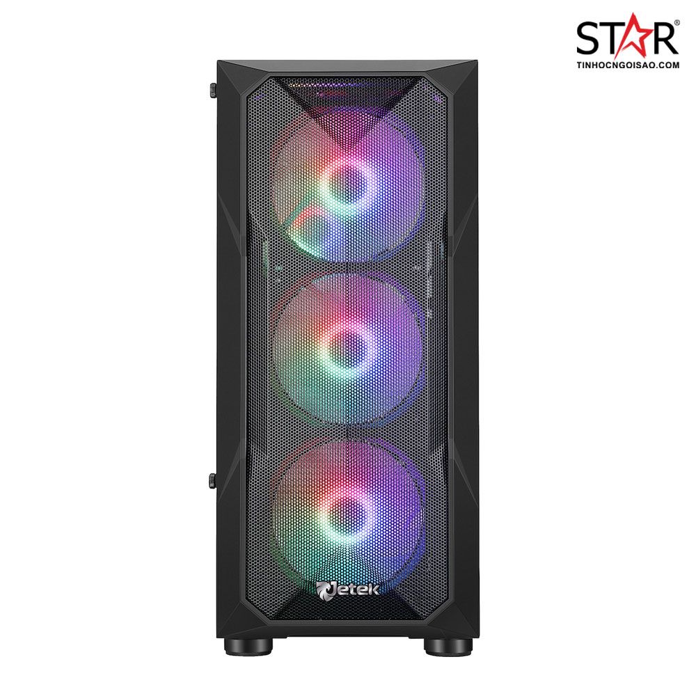 Thùng máy Case Jetek Squid Game – R1 (Tặng 3 Fan RGB)