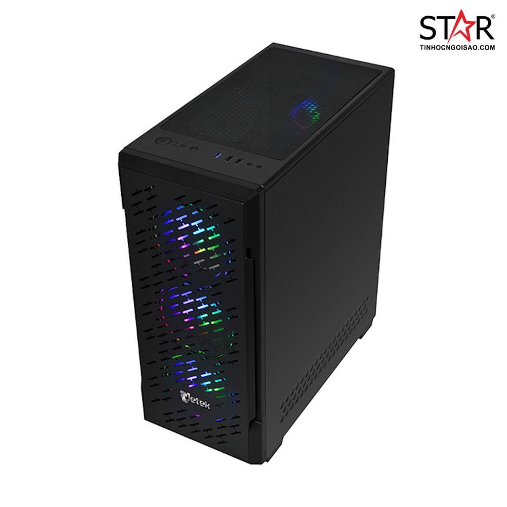 Thùng máy Case Jetek Squid Game – R22(Tặng 3 Fan RGB)