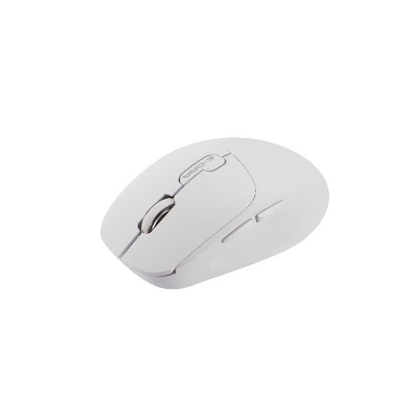 Chuột công thái học E-Dra Ergonomic EM605W - Trắng | Không dây (Wireless + Bluetooth 5.0)