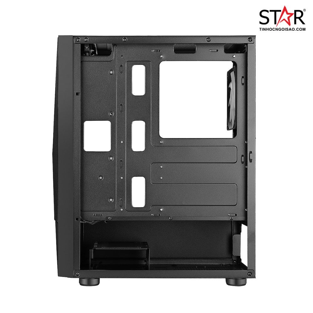 Thùng máy Case Jetek Game – R3 Black (Tặng 3 Fan RGB)