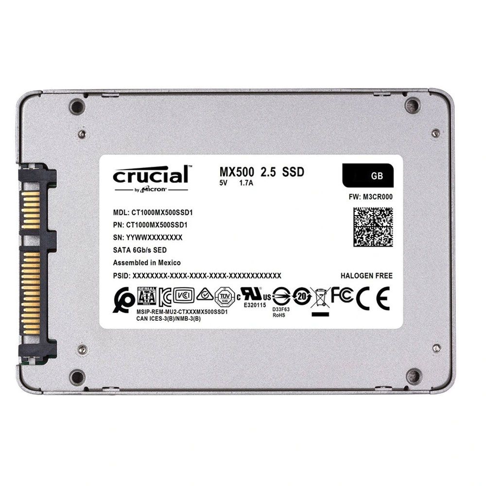 Ổ cứng SSD 4TB Crucial MX500 3D NAND (2.5 inch, SATA III)