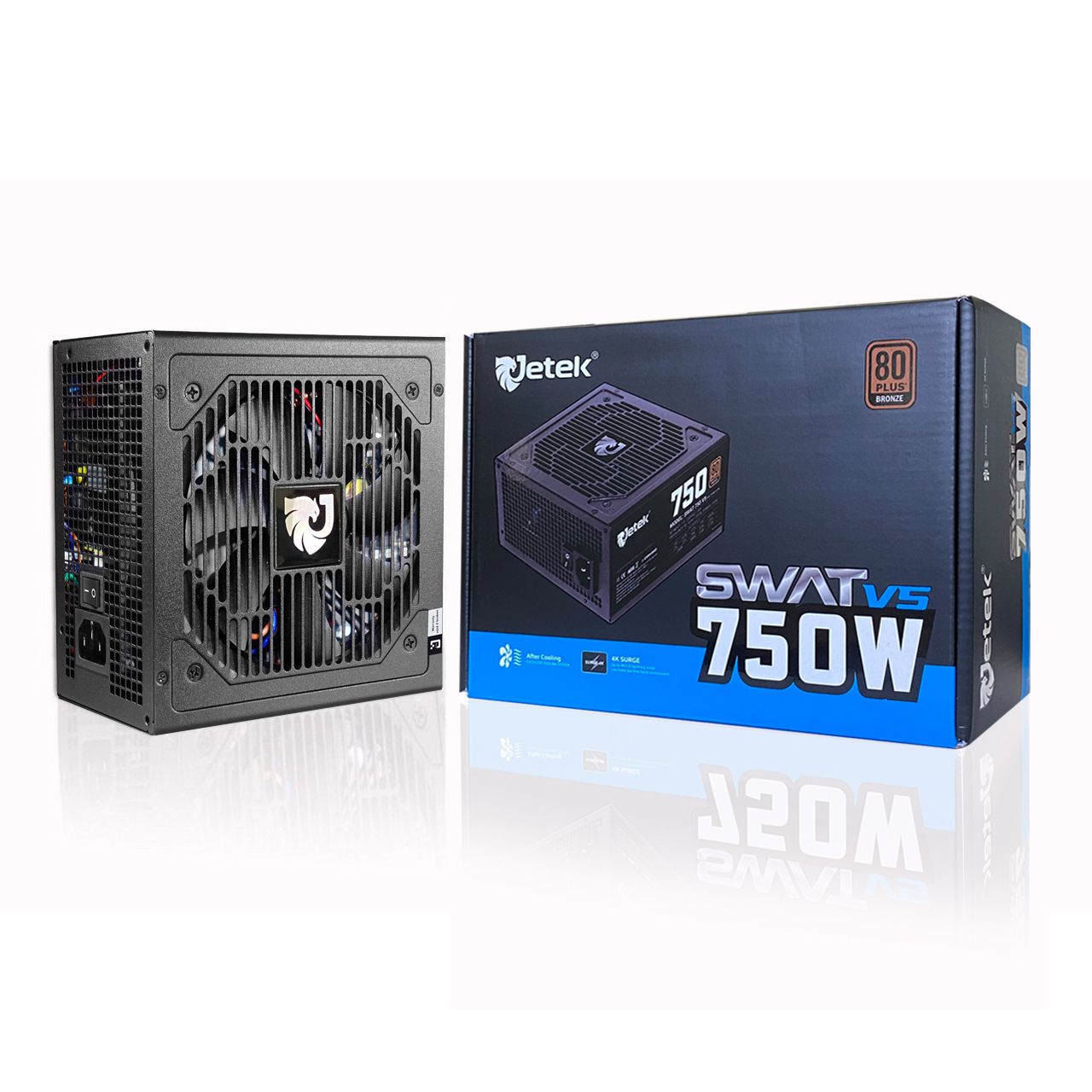 Nguồn Jetek SWAT 750 V5 Full Range | 750W, 80 Plus Bronze