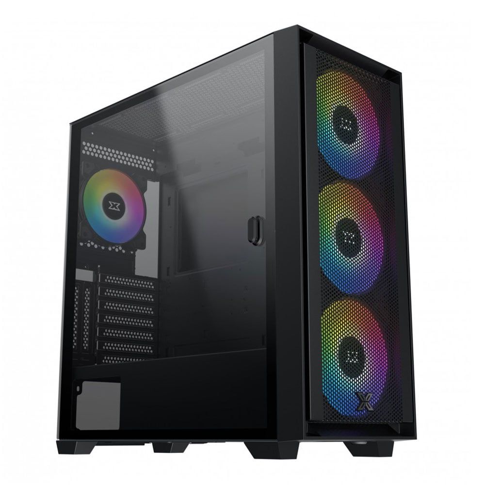 Thùng máy Case XIGMATEK ANUBIS PRO 4FX E ATX (EN40771) (KÈM 04 FAN ARGB)